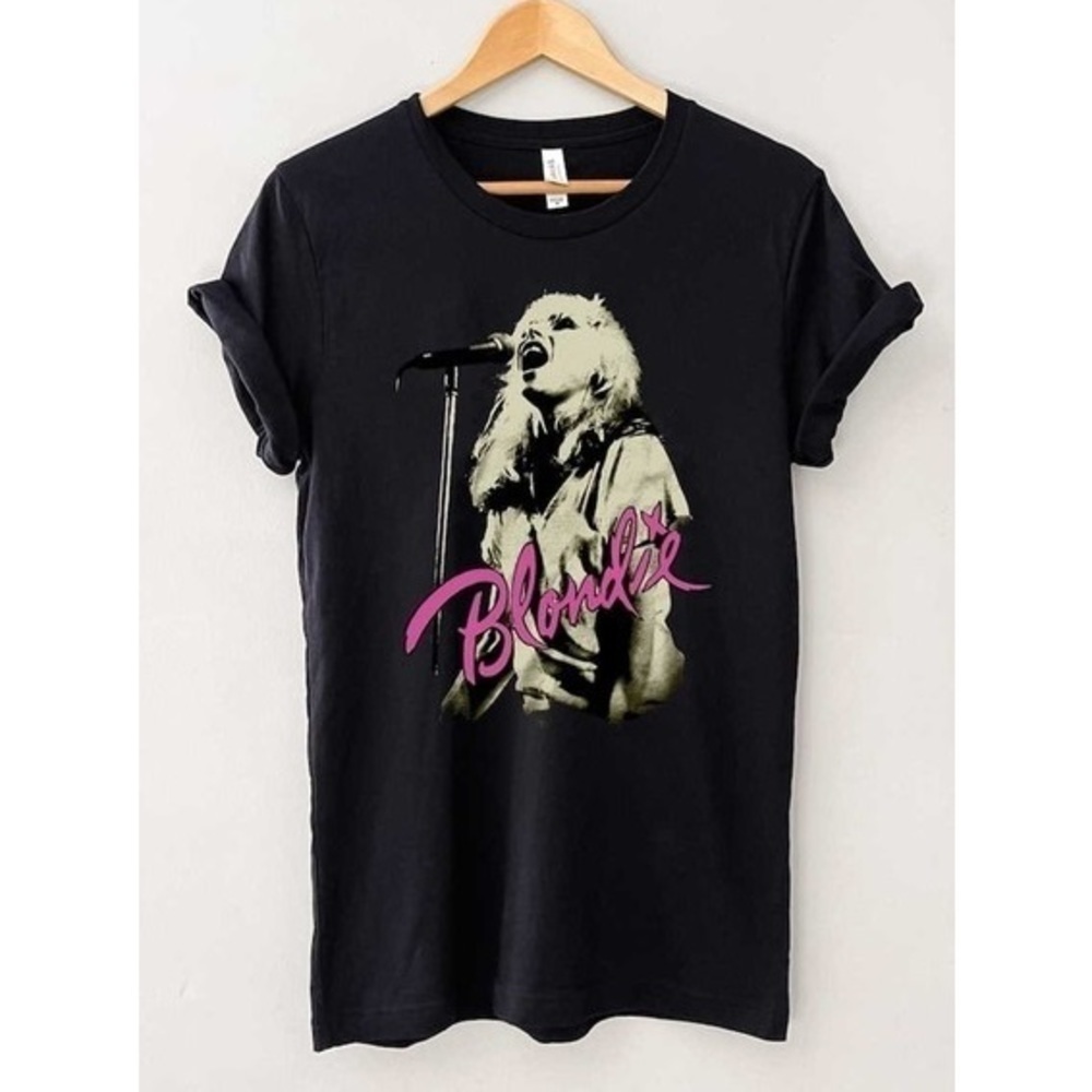 Blondie Shirt Rock Band Music Funny Tshirt Blondie Shirt